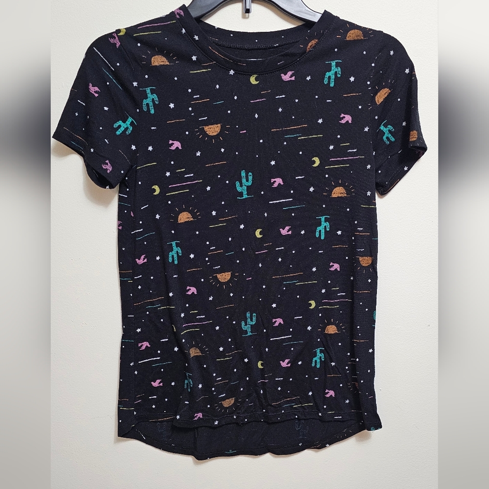 Modern‎ Lux Black Graphic Tee